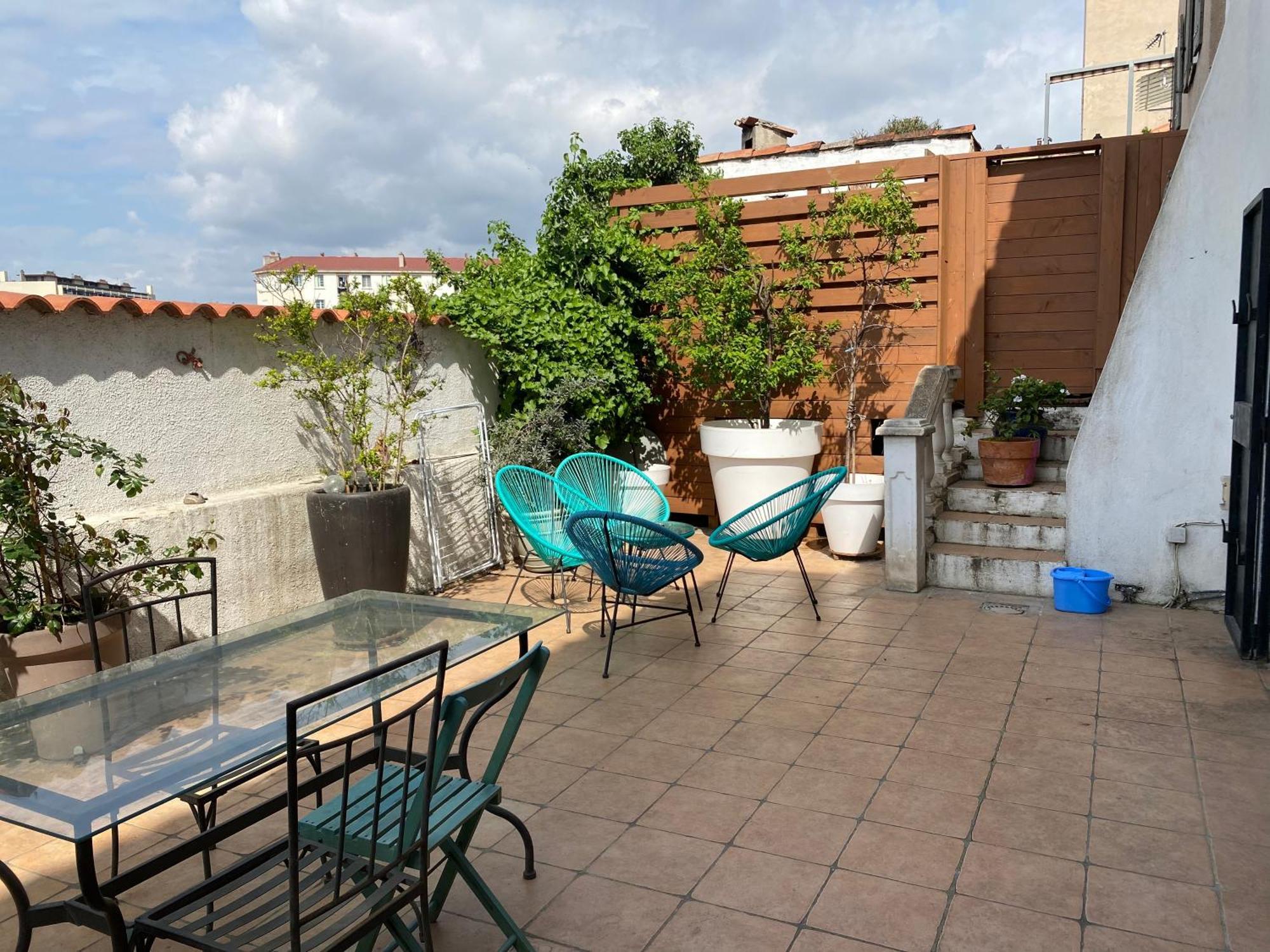 Maison 3 Chambres Gde Terrasse Proche Vieux Port Et Sncf มาร์กเซย ภายนอก รูปภาพ