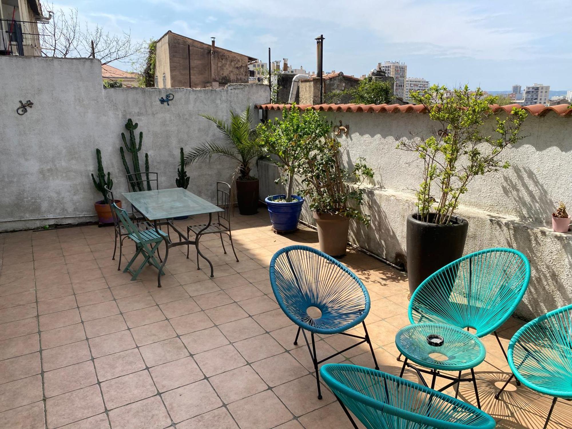 Maison 3 Chambres Gde Terrasse Proche Vieux Port Et Sncf มาร์กเซย ภายนอก รูปภาพ